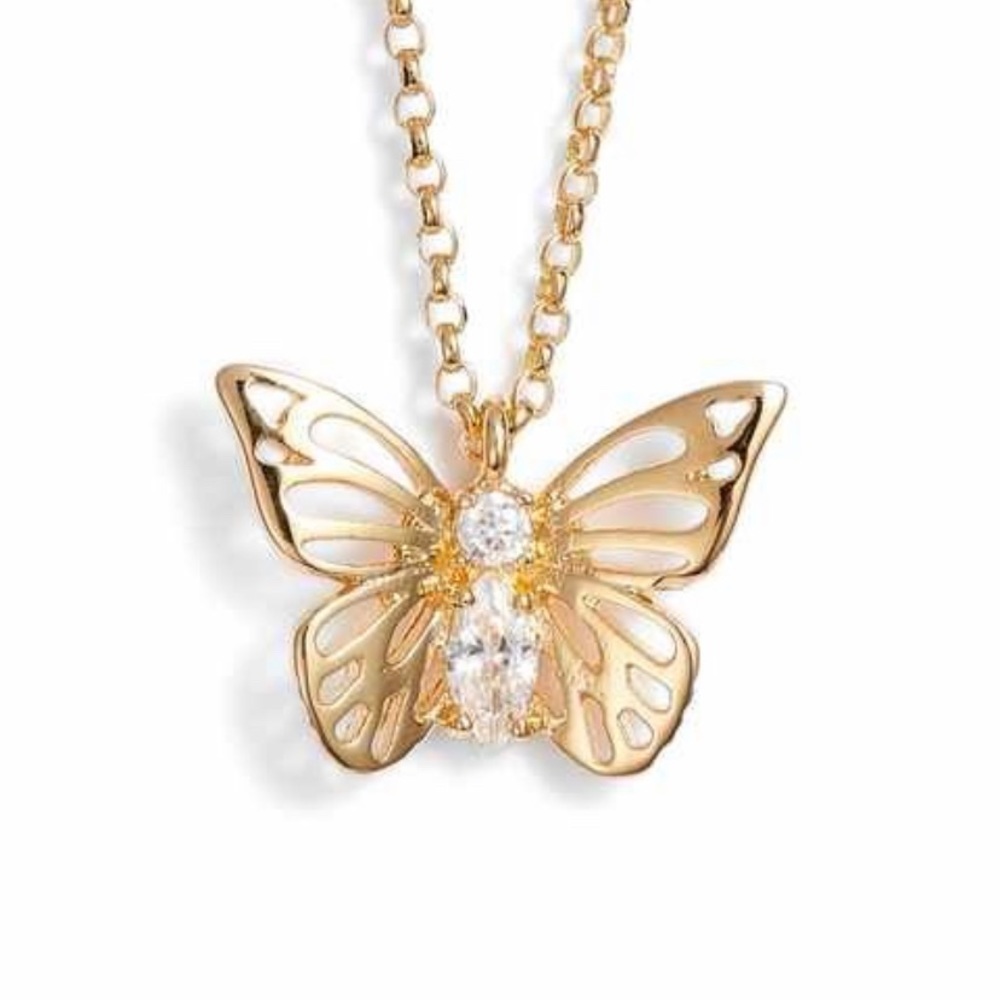 Kate Spade Social Butterfly Necklace